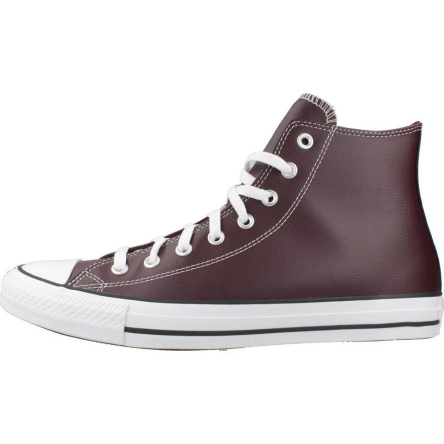 Buty CONVERSE CHUCK TAYLOR ALL STAR FAUX LEATHER Bordeaux