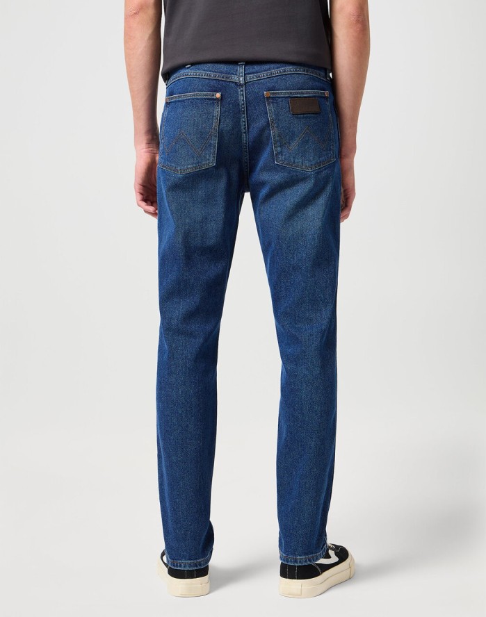 WRANGLER LARSTON MĘSKIE SPODNIE JEANSOWE JEANSY DŻINSY THE ROCK W18S8450X 112335242