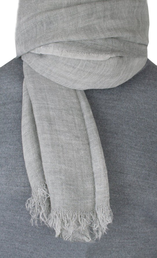 Lekki Wiosenno-Jesienny, Przejściowy Szalik - ALTIES - Popielaty