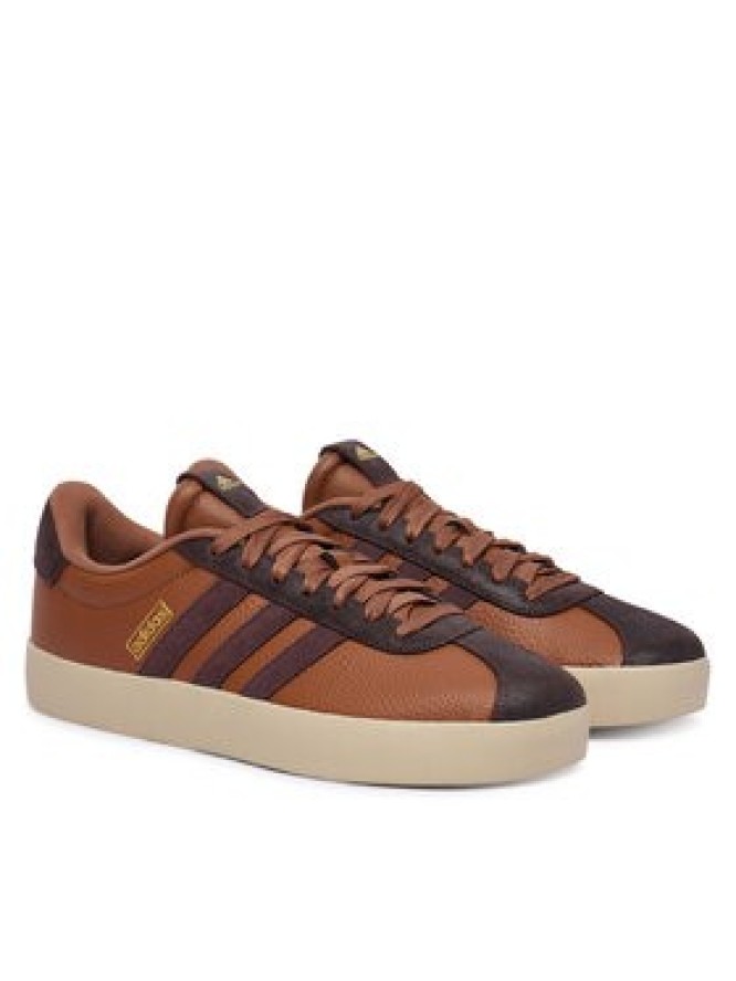 adidas Sneakersy Vl Court 3.0 Shoes KI2116 Brązowy