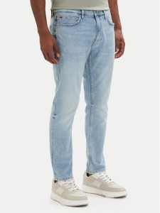 HUGO Jeansy 50556047 Niebieski jasny Extra Slim Fit
