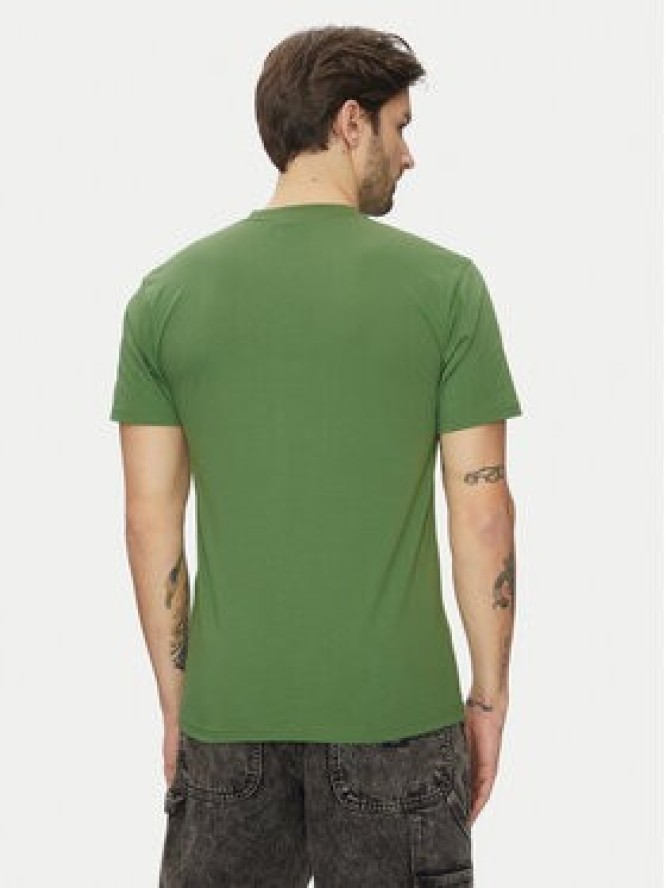 Vans T-Shirt Left Chest Logo VN0A3CZE Zielony Classic Fit