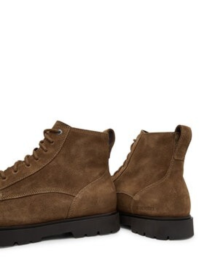 Birkenstock Trapery Highwood Lace Mid M 1030965 Brązowy