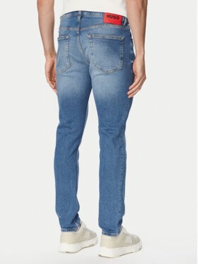 HUGO Jeansy Hugo 734 50556046 Niebieski Extra Slim Fit