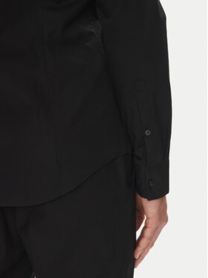 Calvin Klein Koszula Essential LV019EU000 Czarny Slim Fit