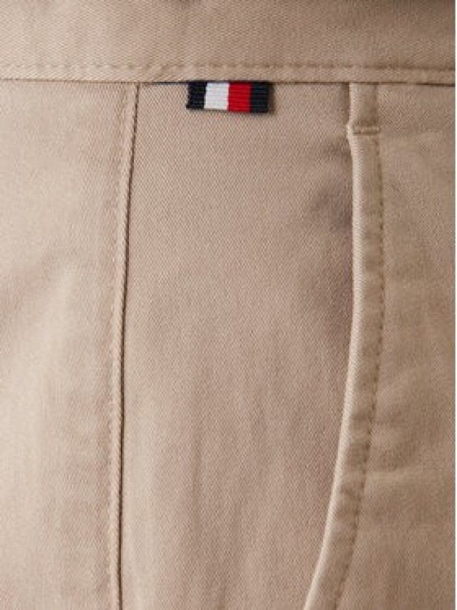 Tommy Hilfiger Chinosy Denton Essential MW0MW40262 Beżowy Straight Fit