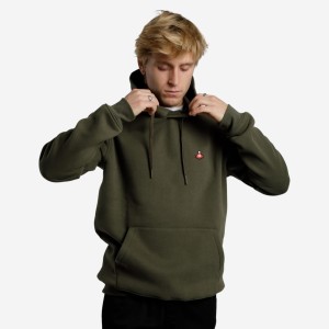Bluza na deskorolkę z wytrzymałego materiału HD500 khaki