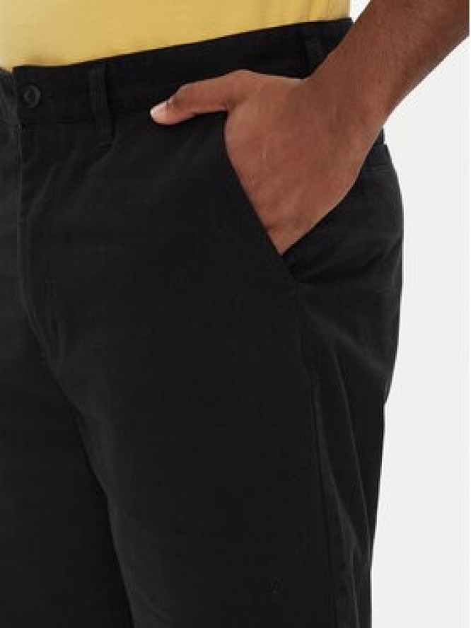 DC Shoes Szorty materiałowe Worker Relaxed ADYWS03087 Czarny Regular Fit