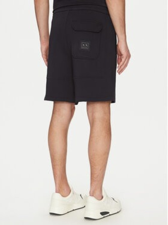 Armani Exchange Szorty sportowe XM000355 AF10818 UB101 Granatowy Regular Fit