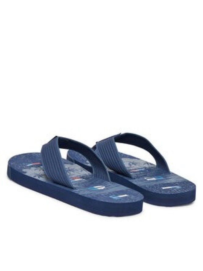 Tommy Jeans Japonki Tjm Elevated Beach Sandal EM0EM01561 Niebieski