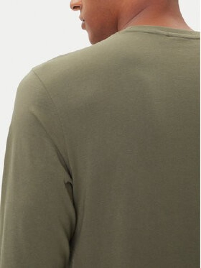 Napapijri Longsleeve Salis NP0A4HN7 Zielony Regular Fit