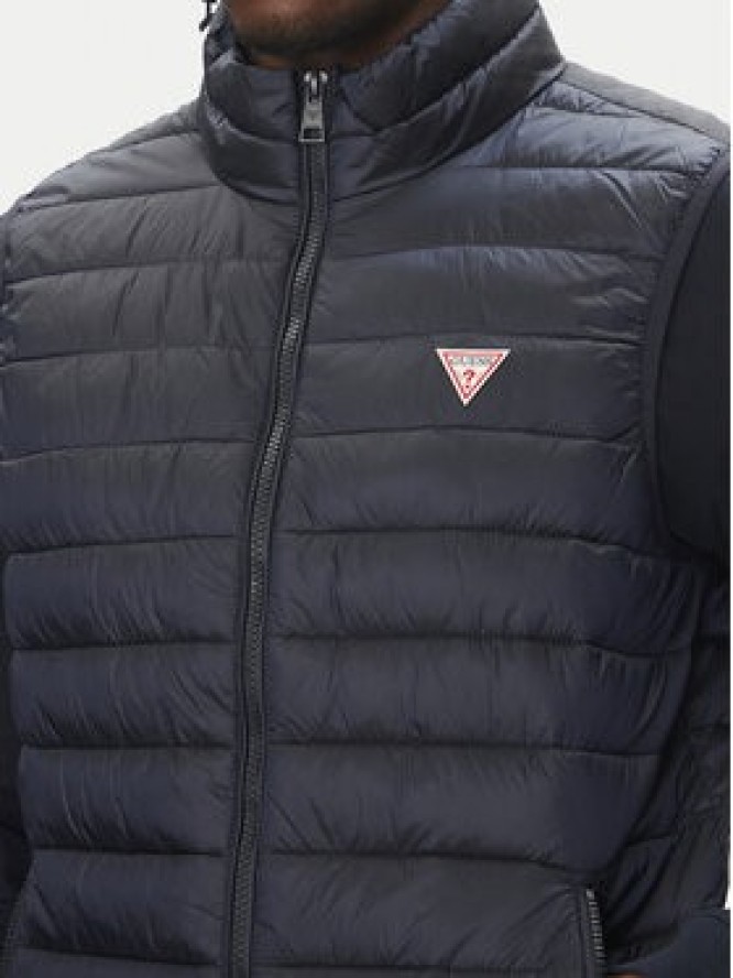 Guess Jeans Bezrękawnik M5RN55 WHAB2 Granatowy Regular Fit