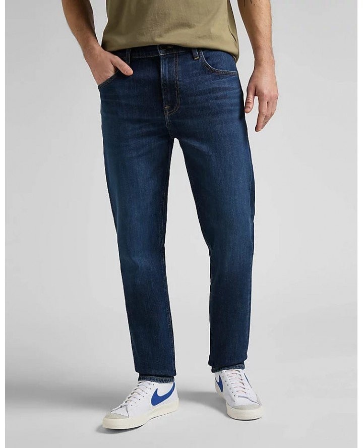 LEE AUSTIN MĘSKIE SPODNIE JEANSOWE DARK MID BAKER L733PXOF 112145550