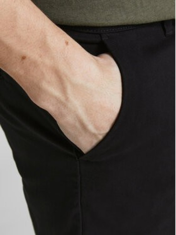 Jack & Jones Szorty materiałowe Dave 12182549 Czarny Regular Fit