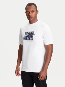 KARL LAGERFELD T-Shirt 755143 553225 Biały Regular Fit