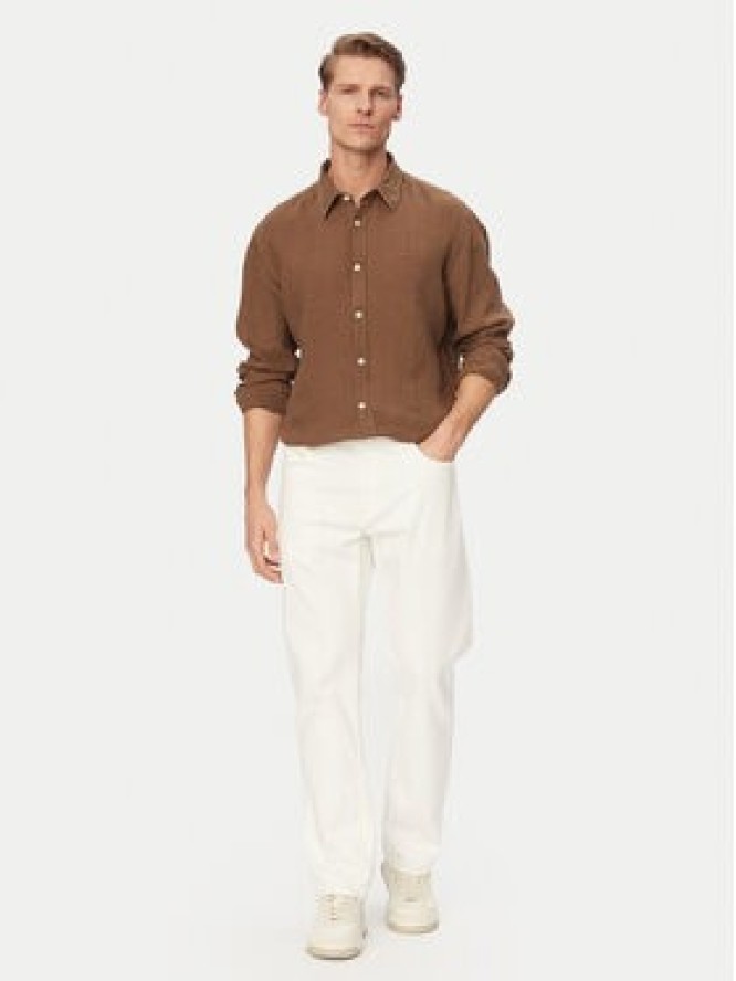 BOSS Koszula Relegant 50567579 Zielony Regular Fit