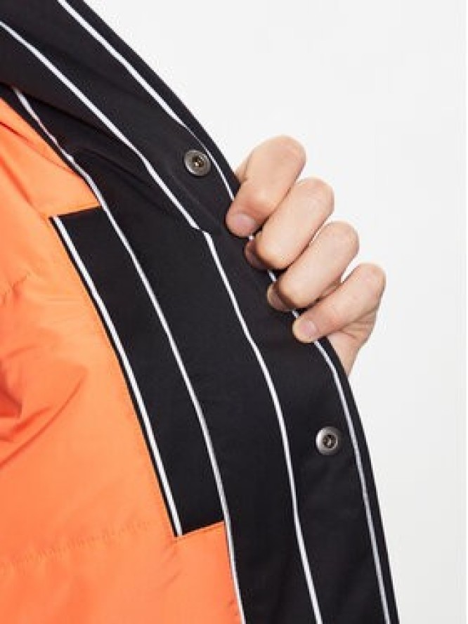 Tommy Jeans Kurtka bomber Pinstripe DM0DM15917 Czarny Relaxed Fit