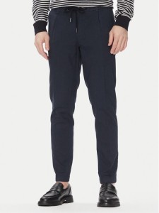 Bugatti Chinosy 1950 76210C Granatowy Slim Fit