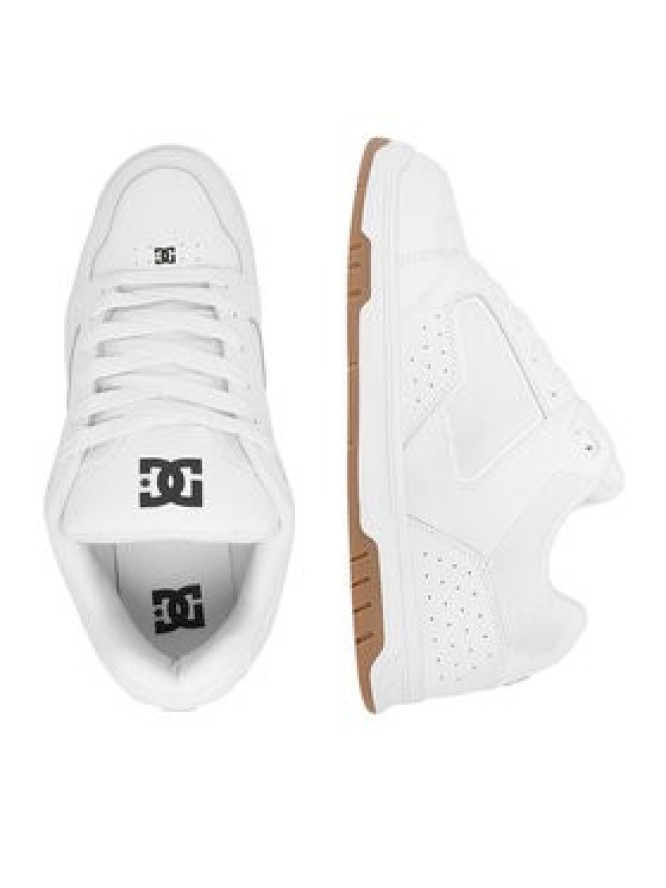DC Shoes Sneakersy EO-DC COILER DC03011101 Biały