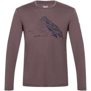 Koszulka z długim rękawem męska SUPER.NATURAL M Mountain Rise LS