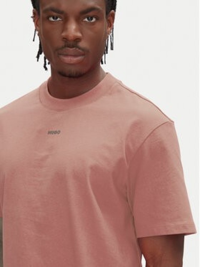 HUGO T-Shirt Dapolino 50488330 Czerwony Relaxed Fit
