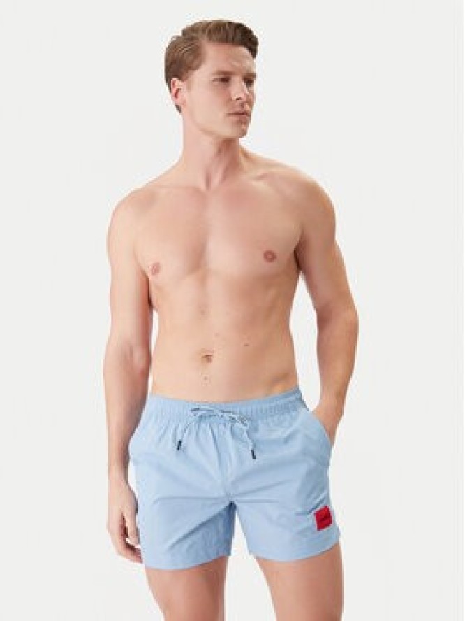 HUGO Szorty kąpielowe Dominica 50493450 Granatowy Regular Fit
