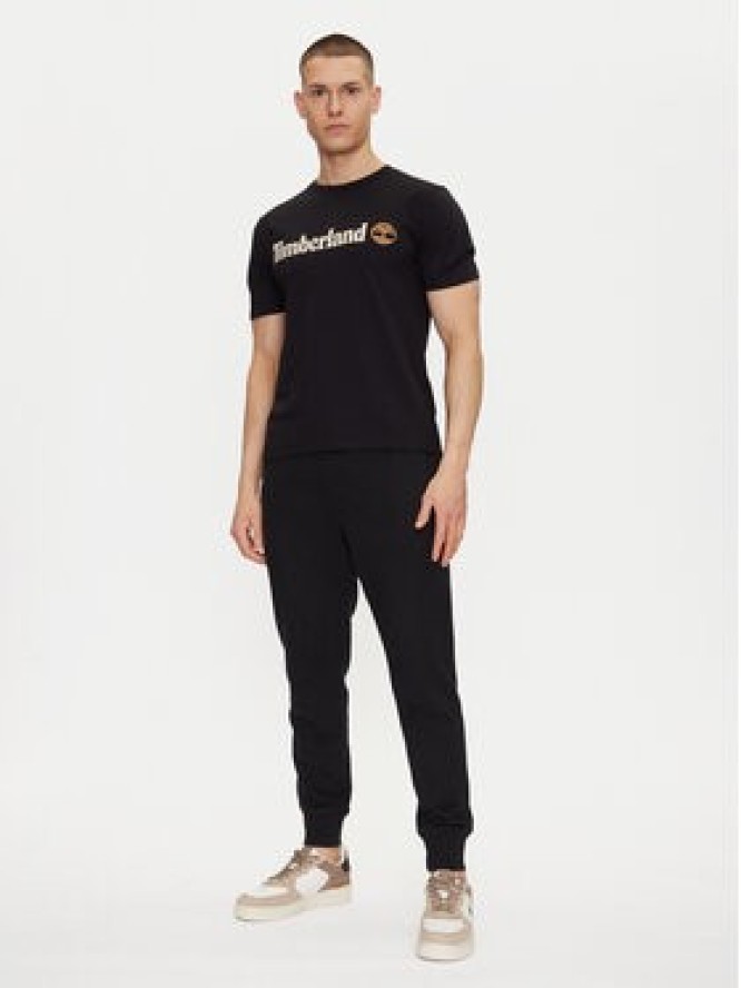 Timberland T-Shirt TB0A5UPQ Czarny Regular Fit