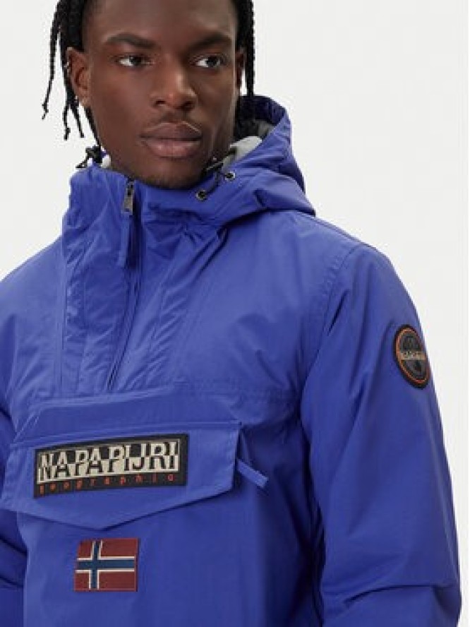 Napapijri Kurtka anorak Rainforest Winter 3 NP0A4GMC Niebieski Regular Fit
