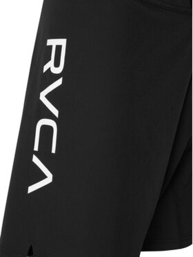 RVCA Szorty sportowe AVYWS00174 Czarny Regular Fit
