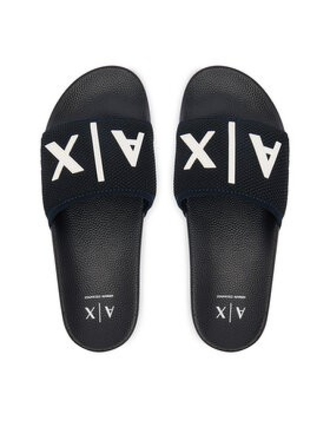 Armani Exchange Klapki XUP001 XV820 U385 Granatowy