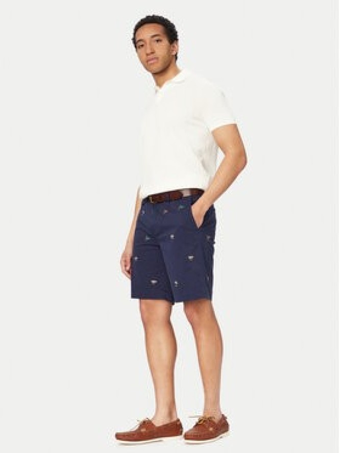 Polo Ralph Lauren Szorty materiałowe 710A13007001 Granatowy Regular Fit