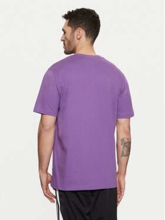 adidas T-Shirt Trefoil Series JP4498 Fioletowy Regular Fit