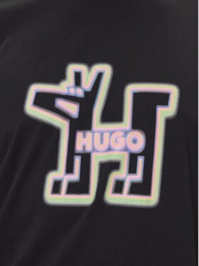 HUGO T-Shirt Nedirix 50549162 Czarny Regular Fit