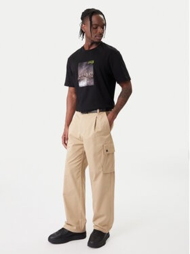 HUGO Spodnie materiałowe Craysen 50553180 Beżowy Straight Fit