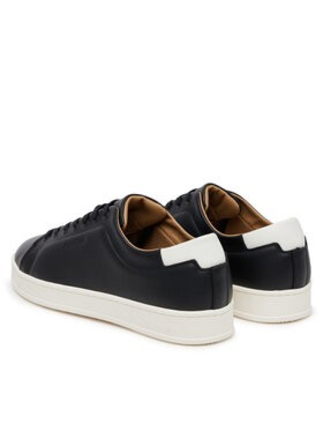 Calvin Klein Sneakersy Pure Low Laceup Cupsole Hf Lth HM0HM01859 Czarny