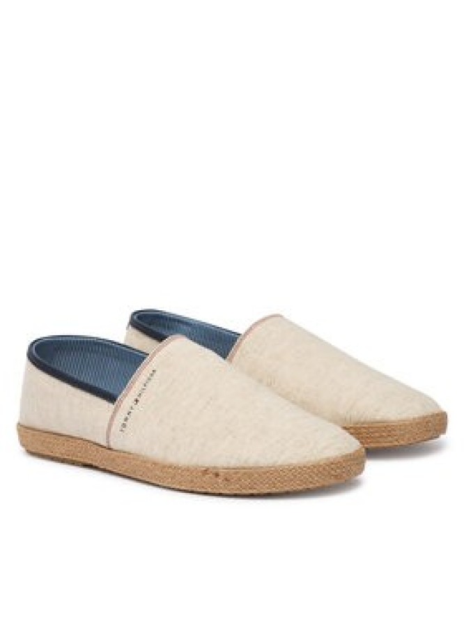 Tommy Hilfiger Espadryle Hilfiger Chambray Espadrille FM0FM05793 Écru
