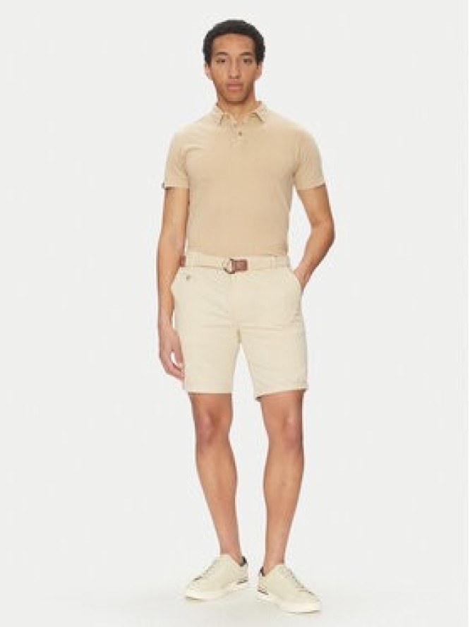 INDICODE Szorty materiałowe Inconor 70-060 Zielony Regular Fit