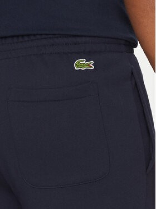 Lacoste Szorty sportowe GH9708 Granatowy Regular Fit