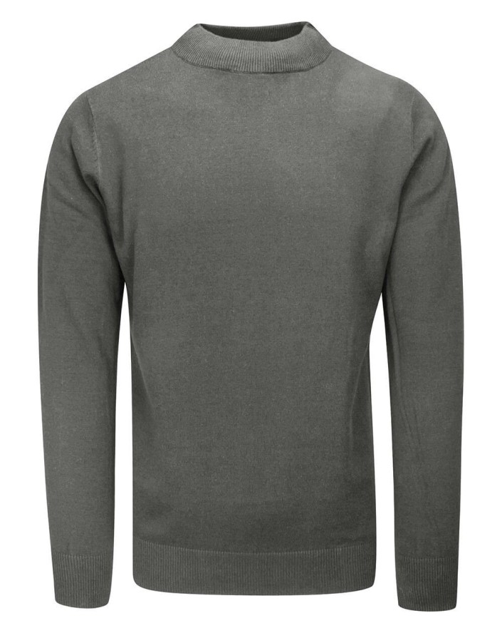 Zestaw 3 Półgolfów - Brave Soul - Granat, Bordo, Popiel