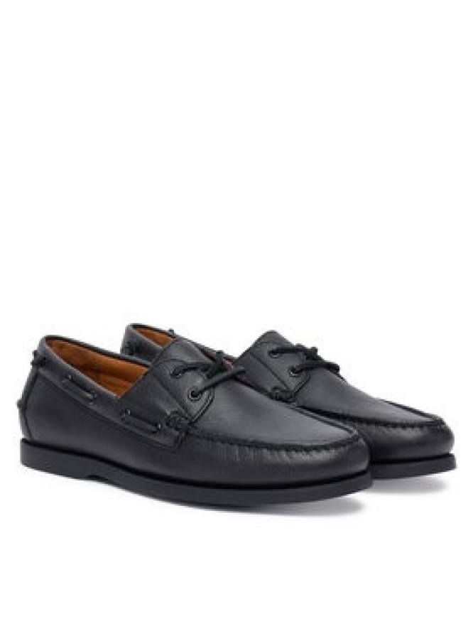 Polo Ralph Lauren Mokasyny Merton Boat Cs Bts 803P07643001 Czarny