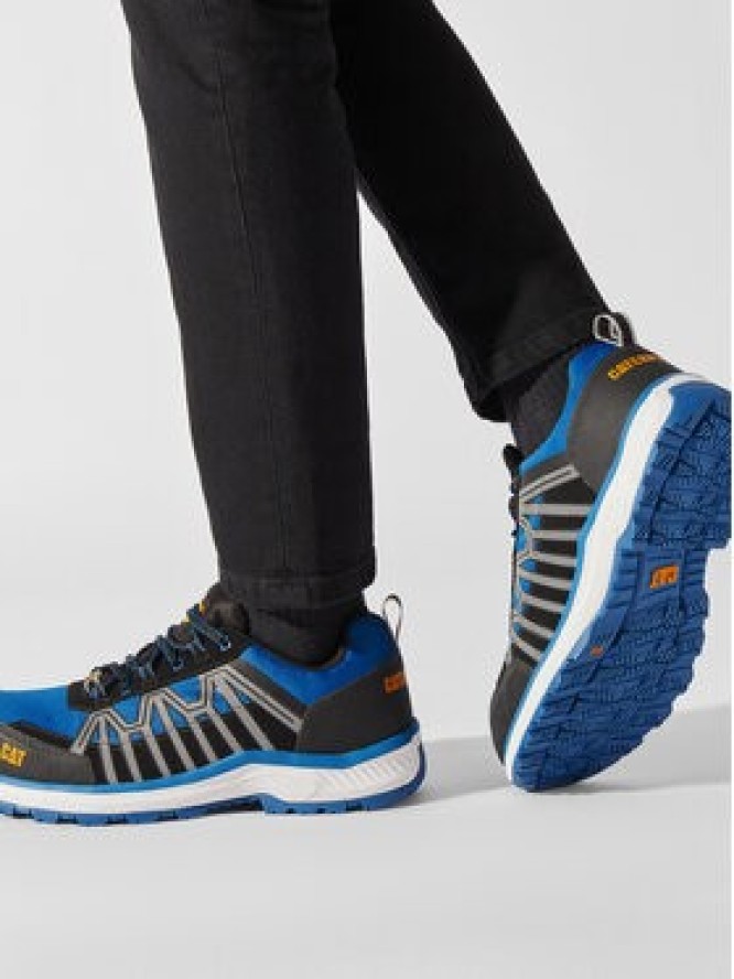 CAT Footwear Półbuty Charge S3 Hro Src + Esd Niebieski