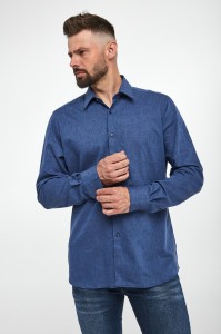 Koszula męska lniana KARL LAGERFELD