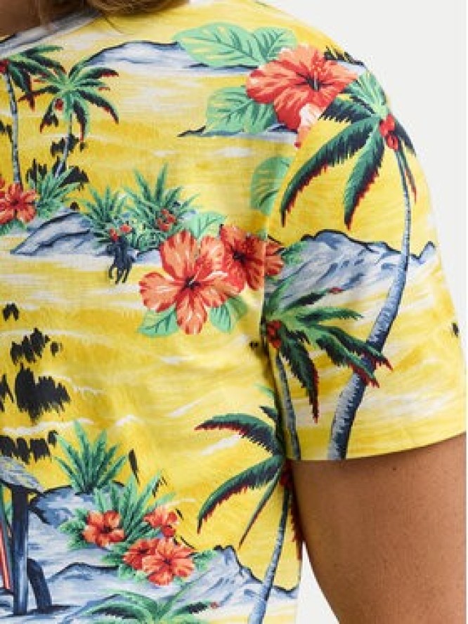 Polo Ralph Lauren T-Shirt 710963813001 Żółty Custom Slim Fit