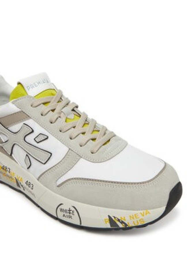 Premiata Sneakersy Mick Var 7212 Écru