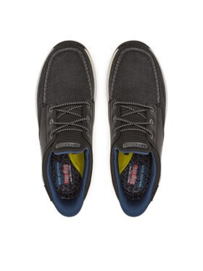 Skechers Sneakersy Meroe-Alden 205467/BLK Czarny