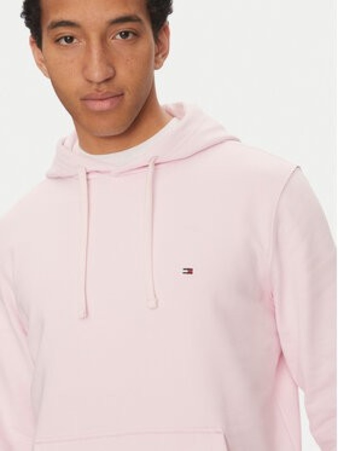 Tommy Hilfiger Bluza Essential MW0MW37235 Różowy Regular Fit