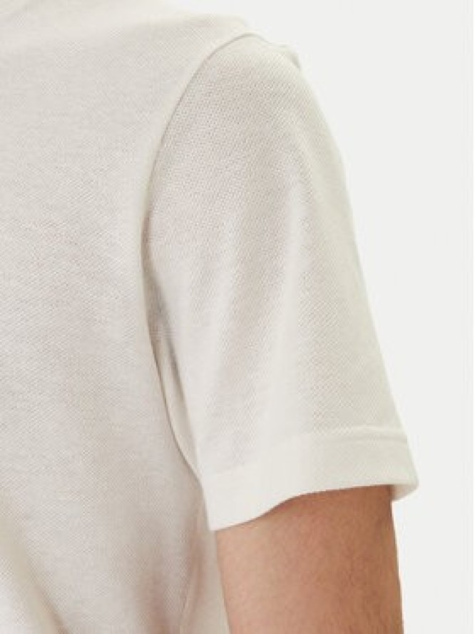 Lacoste T-Shirt TH0629 Biały Regular Fit