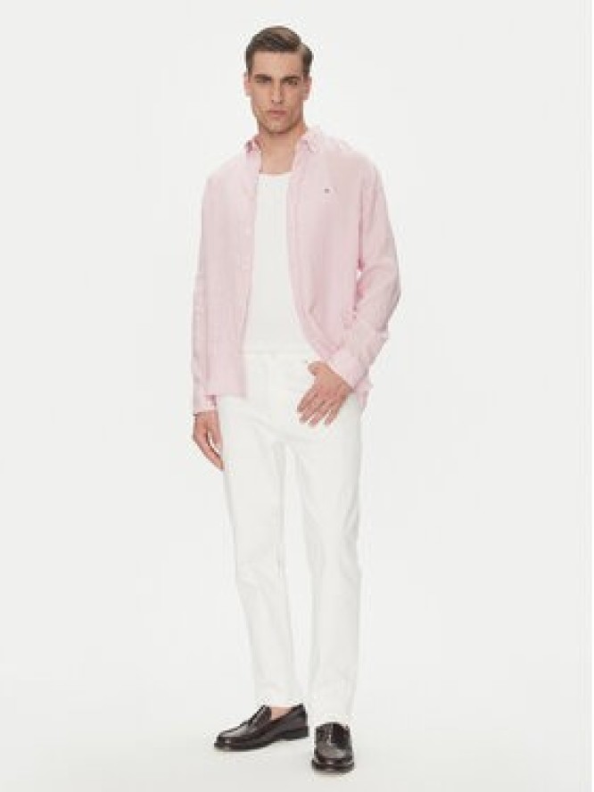 Tommy Hilfiger Koszula MW0MW34602 Różowy Regular Fit