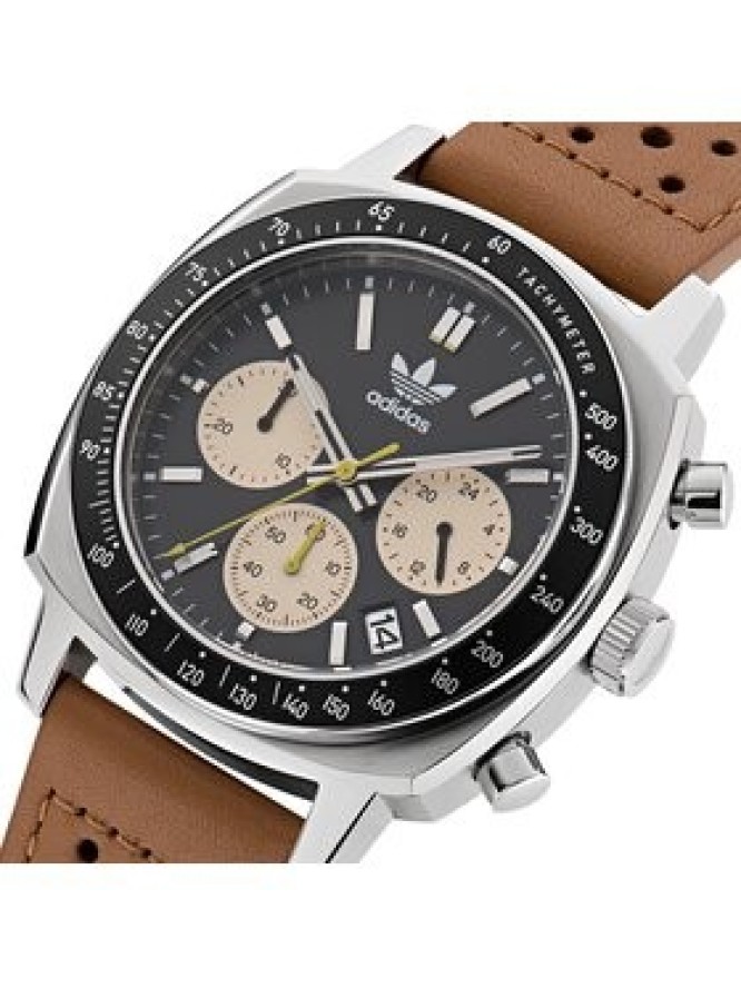 adidas Zegarek Originals Master Originals One Chrono AOFH23576 Brązowy