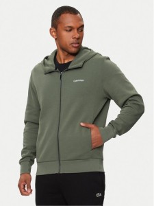 Calvin Klein Bluza K10K111873 Zielony Regular Fit